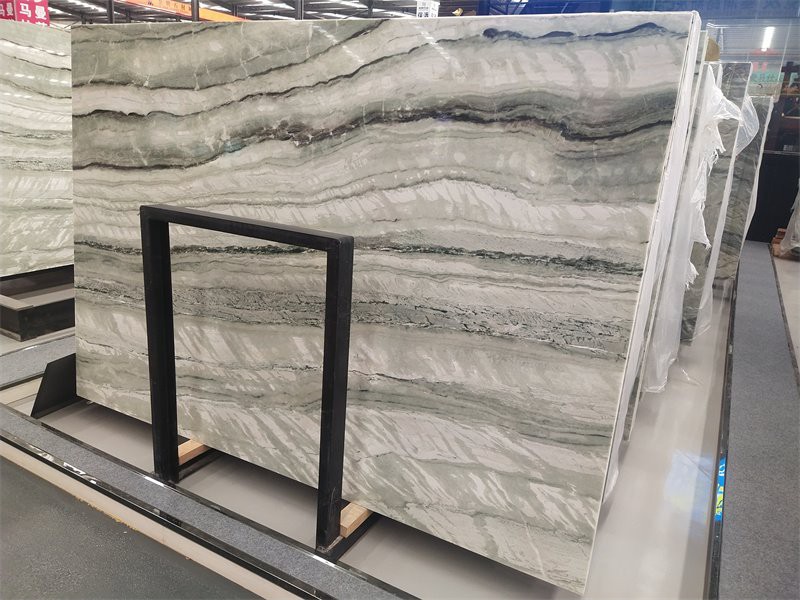 Emerald green marble for wall