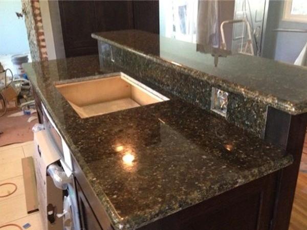 butterfly green granite vanity top