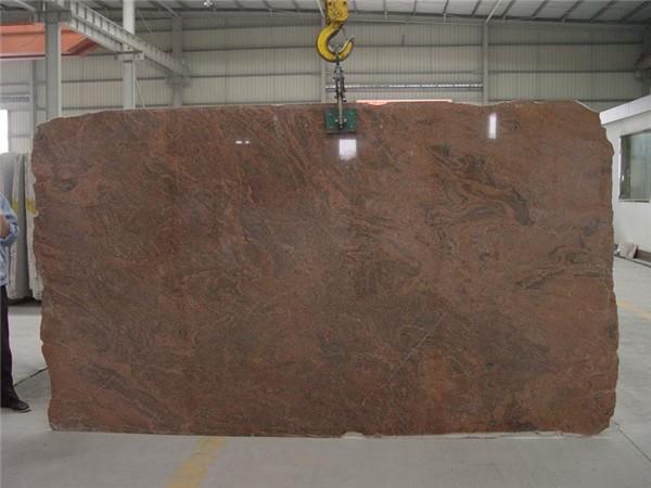 India  multicolor red granite slabs