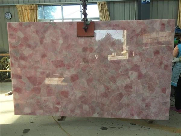 pink semi precious stones