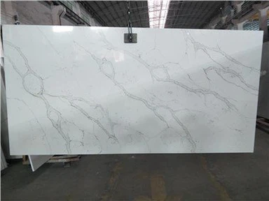 Calacatta Kub Quartz Chav Ua Noj Island