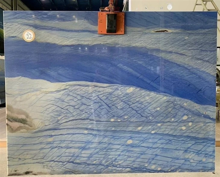 blue Macaubas Slab