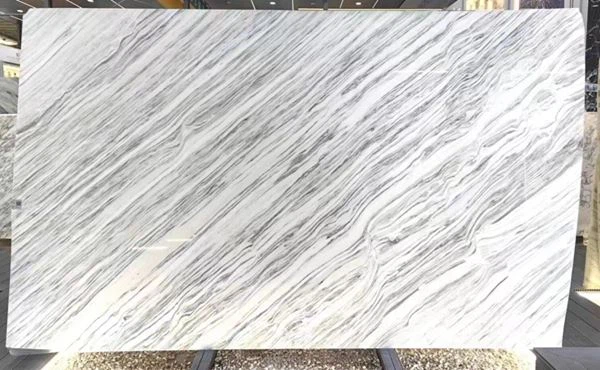 Bianco ondulare marble