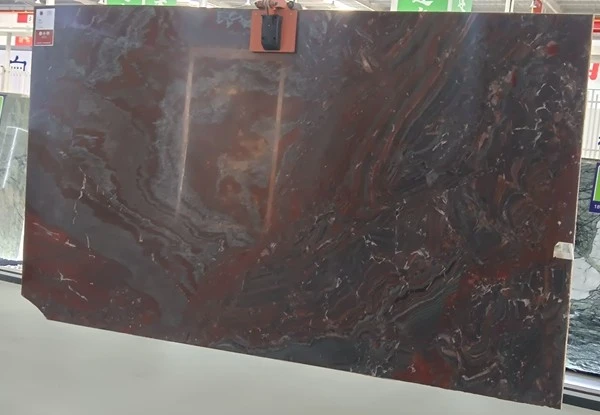 Iron Red Quartzite slab