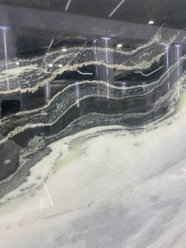 Panda White Quartzite slabs