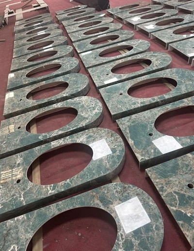 Sintered Pob zeb Vanity Top