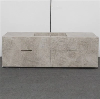 Taj Mahal Quartzite Chav Dej Vanity