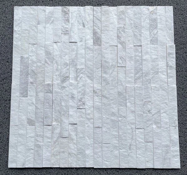 White Marble Split Face Tile